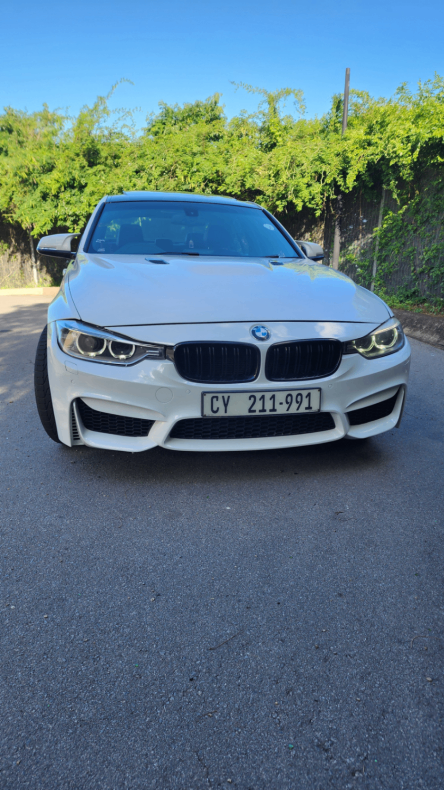 BMW 335i M-Sport front grille